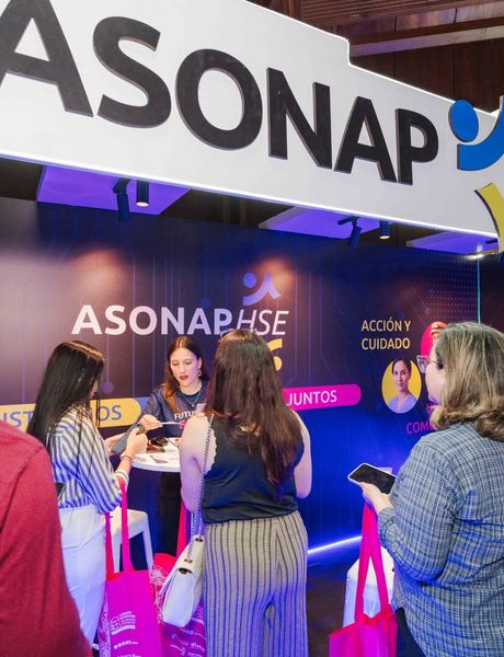 Stand de ASONAP HSE en la muestra comercial